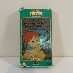 TV TEDDY VHS Rikki-Tikki-Tavi The Jungle Book Sstory Narrated Orson Wells